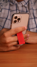 Red Grip, Horizontal, Vertical and Magnetic Stand - مسكة وستاند جانبي ورأسي ومغناطيس للسيارة