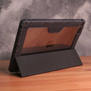 Nillkin iPad Case - Black - كفر ايباد حماية عالية - مع مكان للقلم - ووضعيتين للاستاند