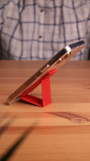 Red Grip, Horizontal, Vertical and Magnetic Stand - مسكة وستاند جانبي ورأسي ومغناطيس للسيارة