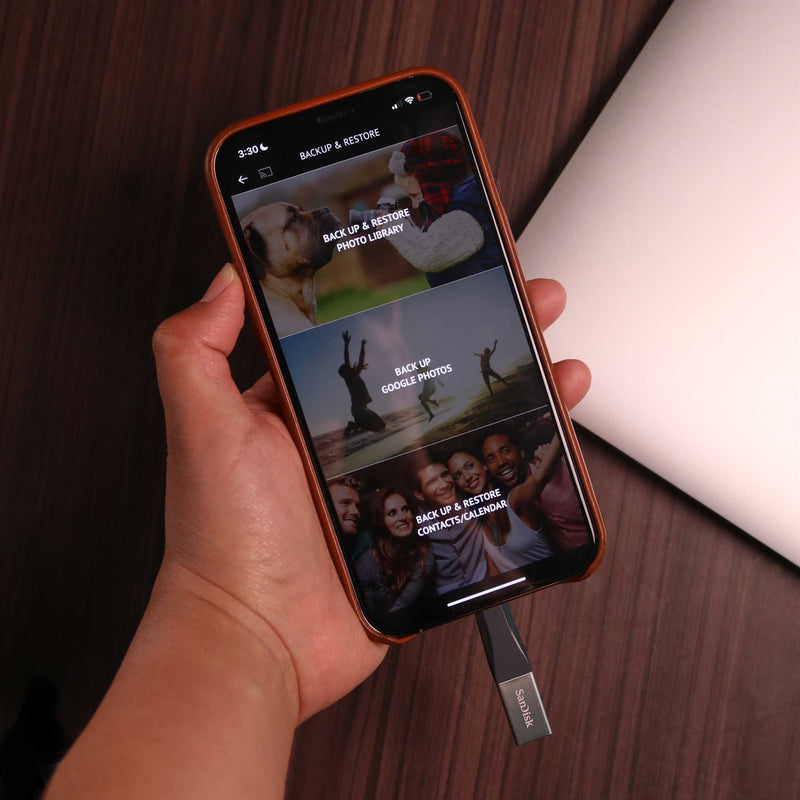 SanDisk iXpand Flash Drive USB-C - فلاش ميموري - سان ديسك - تايب سي - لاجهزة الايباد برو، الهواوي، والسامسونغ