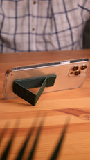Dark Green Grip, Horizontal, Vertical and Magnetic Stand - مسكة وستاند جانبي ورأسي ومغناطيس للسيارة