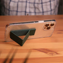 Dark Green Grip, Horizontal, Vertical and Magnetic Stand - مسكة وستاند جانبي ورأسي ومغناطيس للسيارة