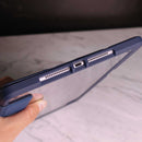 WiWu Magnetic iPad Folio Case - Dark Blue - كفر ايباد حماية عالية - مع مكان للقلم - ووضعيتين للاستاند - مغناطيس
