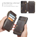 CaseMe 011 - Brown - كفر ومسكة ومحفظة للبطاقات والنقود