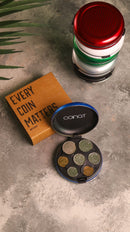 Coinat Aluminum Wallet - Silver - سلفر - كوينات محفظة القطع النقدية