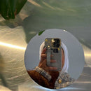 Sky Blue Leather Case with Grip, Card Slot and Strap Lanyard - كفر جلد مع مسكة ومحفظة للبطاقات والنقود وخيط سلسة علاقة