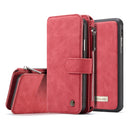 CaseMe 007 - Red - كفر ومحفظة للبطاقات والنقود
