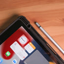 Nillkin iPad Case - Black - كفر ايباد حماية عالية - مع مكان للقلم - ووضعيتين للاستاند