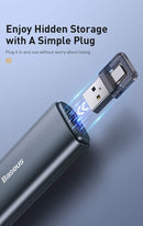 Baseus Orange Dot Wireless Presenter (Red Laser) Wireles Presenter - مؤشر ليزر - للعروض التقديمية - البرزنتيشن - مناسب لجميع انواع الاجهزة والايبادات