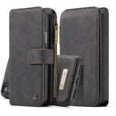 CaseMe 007 - Black - كفر ومحفظة للبطاقات والنقود