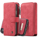 CaseMe 007 - Red - كفر ومحفظة للبطاقات والنقود