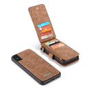 CaseMe 007 - Brown - كفر ومحفظة للبطاقات والنقود