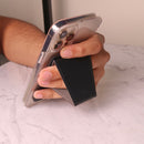 Uniq Lyft Magnetic Phone Stand & Card Holder - Black - مسكة وستاند جانبي ورأسي ومحفظة للبطاقات - يونيك