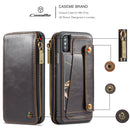 CaseMe 011 - Brown - كفر ومسكة ومحفظة للبطاقات والنقود