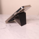 Uniq Lyft Magnetic Phone Stand & Card Holder - Black - مسكة وستاند جانبي ورأسي ومحفظة للبطاقات - يونيك