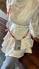 Happy-Nes - The Original Adjustable Phone Strap - Dawn Adjustable Strap - With or Without Case - خيط علاقة - صناعة يدوية تركية - يمكنكم اختيار مع كفر او بدون كفر فقط خيط علاقة