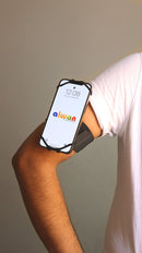 Green Detachable Sports Armband (4" - 6.8")[O] - حزام الذراع الرياضي - لجميع انواع الاجهزة