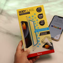 Torrii BODYGLASS Screen Protector Anti-bacterial Coating for iPhone - Full Coverage + Silicon Frame - Clear - حماية شاشة مضاعفة لجميع اطراف الشاشة - توري - مقاومة للخدش والبكتيريا