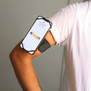 Green Detachable Sports Armband (4" - 6.8")[O] - حزام الذراع الرياضي - لجميع انواع الاجهزة