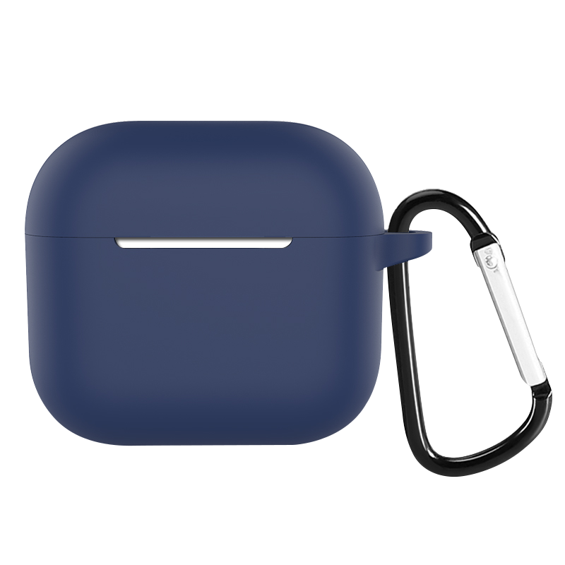 Devia Naked Silicone Case For AirPods 3 - 2021 - Blue - كفر حماية سماعة ابل ايربودز 3