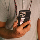 Torrii KOALA Case for - Black - كفر حماية عالية مع محفظة للبطاقات وخيط علاقة - توري