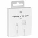 Apple Lightning to USB Cable (1M)  - سلك شحن ايفون - ابل - طول 1 متر - الاصلي - كفالة 12 شهر