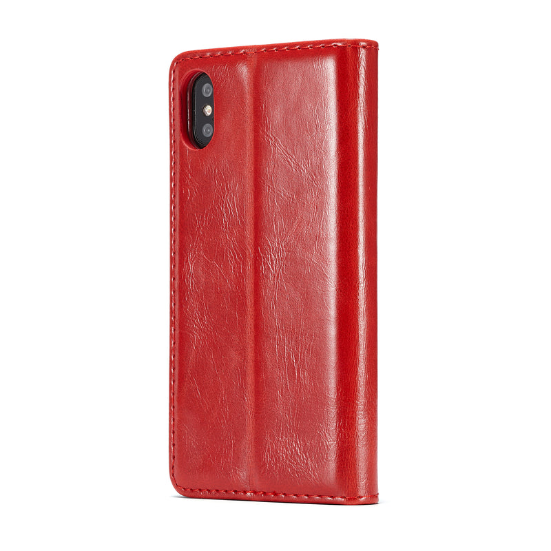 CaseMe 003 - Wallet - Red - كفر محفظة وبطاقات