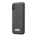 CaseMe 007 - Black - كفر ومحفظة للبطاقات والنقود