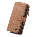 CaseMe 007 - Brown - كفر ومحفظة للبطاقات والنقود