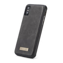 CaseMe 007 - Black - كفر ومحفظة للبطاقات والنقود