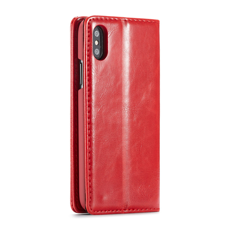 CaseMe 003 - Wallet - Red - كفر محفظة وبطاقات