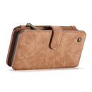 CaseMe 007 - Brown - كفر ومحفظة للبطاقات والنقود