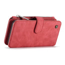 CaseMe 007 - Red - كفر ومحفظة للبطاقات والنقود