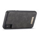 CaseMe 007 - Black - كفر ومحفظة للبطاقات والنقود