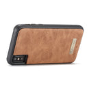 CaseMe 007 - Brown - كفر ومحفظة للبطاقات والنقود