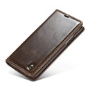 CaseMe 003 - Wallet - Brown - كفر محفظة وبطاقات