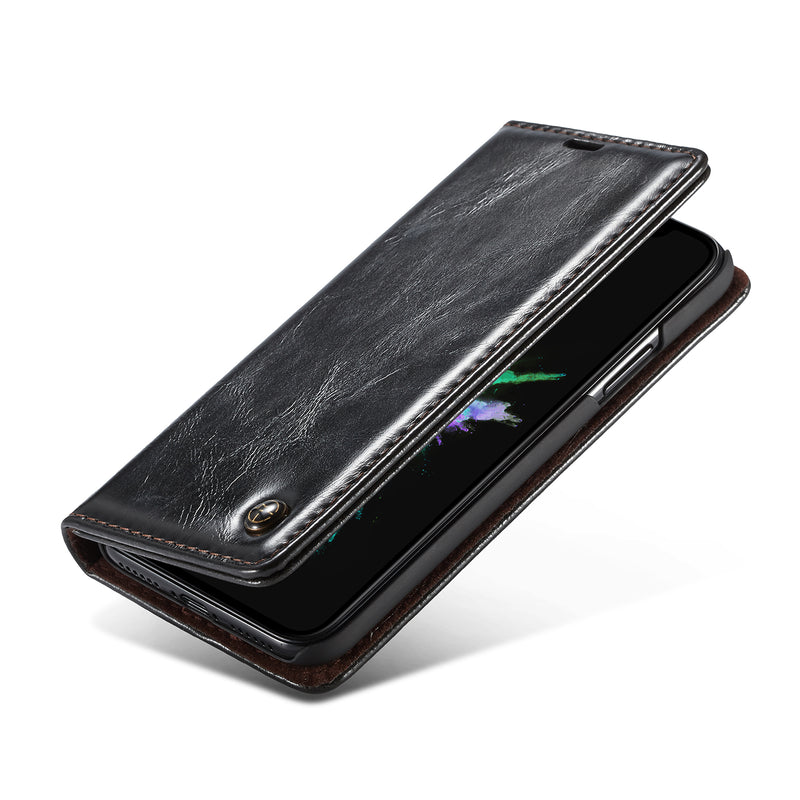 CaseMe 003 - Wallet - Black - كفر محفظة وبطاقات