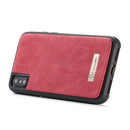 CaseMe 007 - Red - كفر ومحفظة للبطاقات والنقود