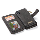CaseMe 007 - Black - كفر ومحفظة للبطاقات والنقود