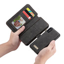 CaseMe 007 - Black - كفر ومحفظة للبطاقات والنقود