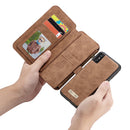 CaseMe 007 - Brown - كفر ومحفظة للبطاقات والنقود