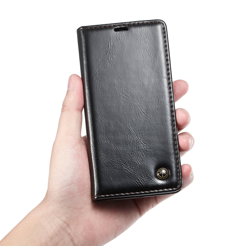 CaseMe 003 - Wallet - Black - كفر محفظة وبطاقات