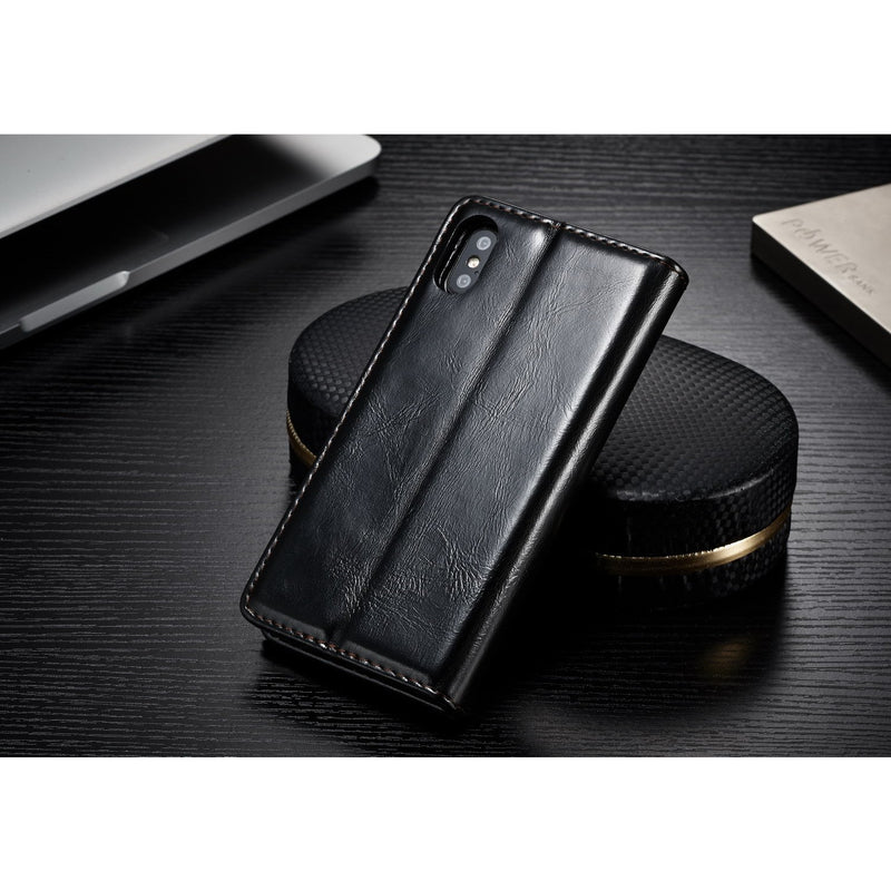 CaseMe 003 - Wallet - Black - كفر محفظة وبطاقات