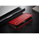 CaseMe 003 - Wallet - Red - كفر محفظة وبطاقات