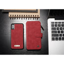 CaseMe 007 - Red - كفر ومحفظة للبطاقات والنقود