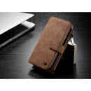 CaseMe 007 - Brown - كفر ومحفظة للبطاقات والنقود