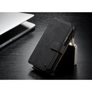 CaseMe 007 - Black - كفر ومحفظة للبطاقات والنقود