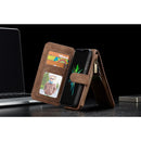 CaseMe 007 - Brown - كفر ومحفظة للبطاقات والنقود