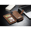 CaseMe 007 - Brown - كفر ومحفظة للبطاقات والنقود