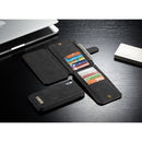 CaseMe 007 - Black - كفر ومحفظة للبطاقات والنقود